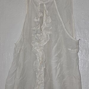 Unit Cream Ruffle Blouse